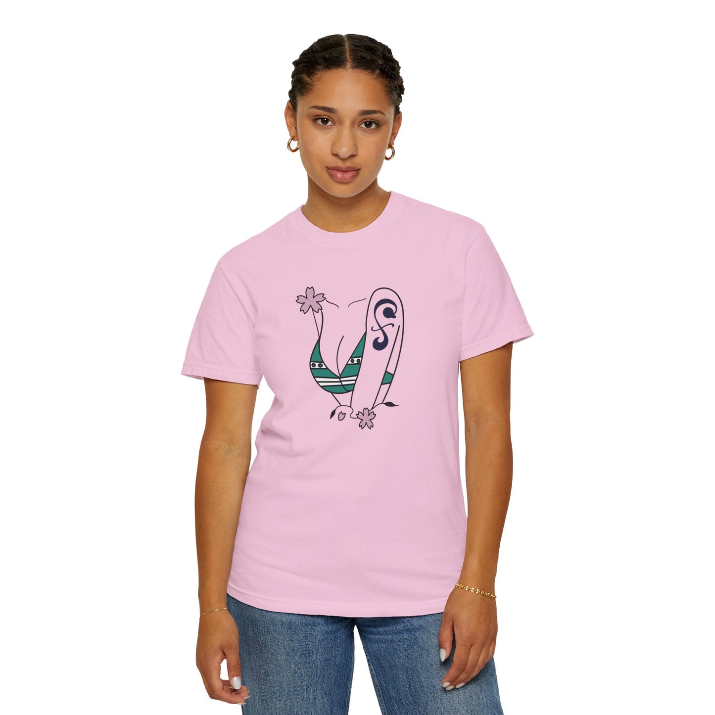 Nami Swan Comfort Colors Unisex Anime Tee