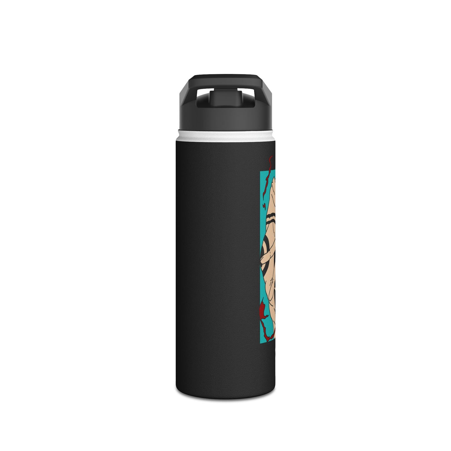 Stainless Steel Sukuna Anime Insulated Water Bottle With Standard Lid