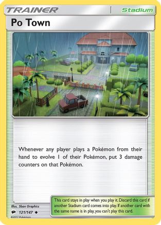 Po Town 121/147 - SM Burning Shadows