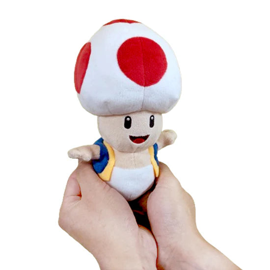 Super Mario All Star Collection Toad Plush 7.5"