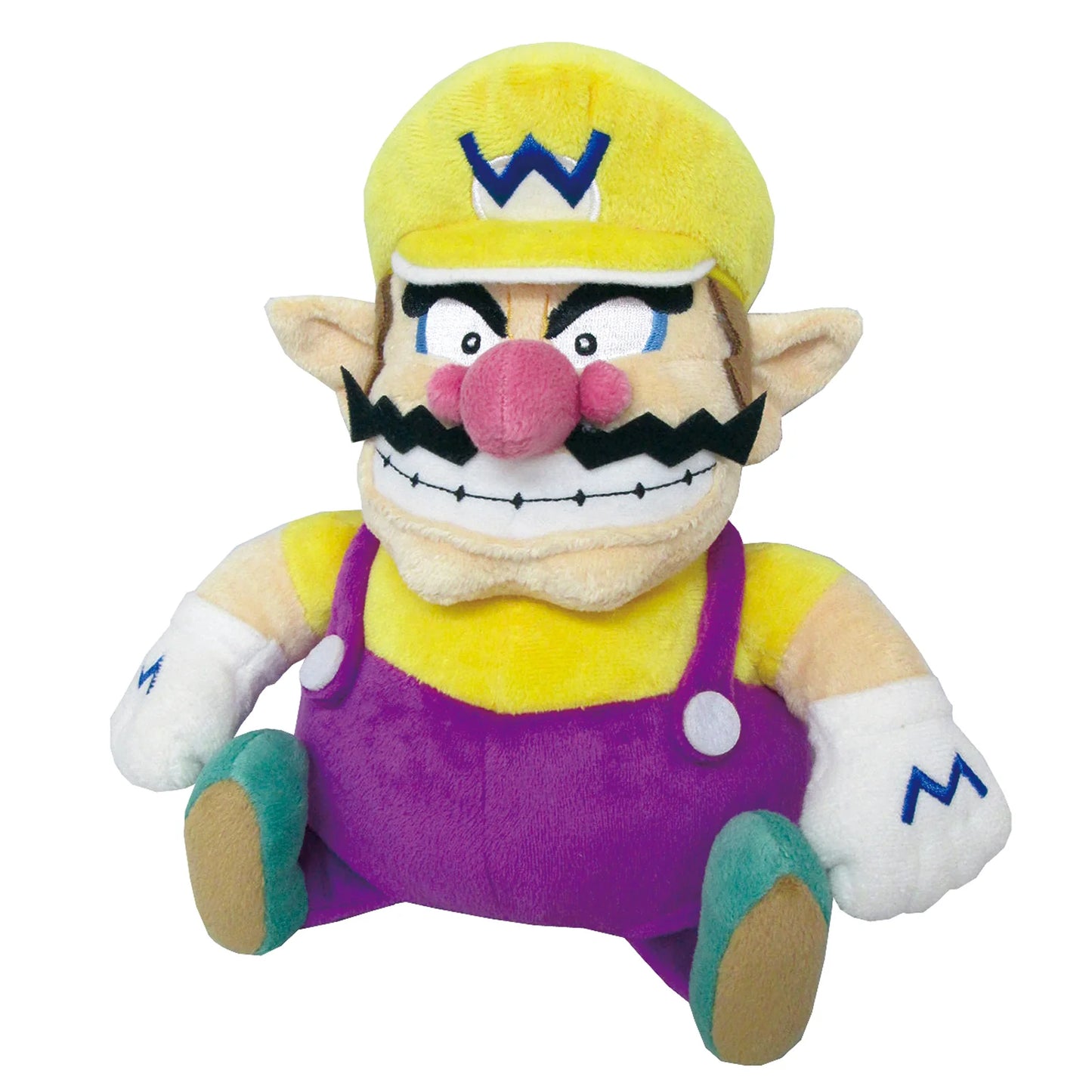 Super Mario All Star Collection Wario Plush 10"