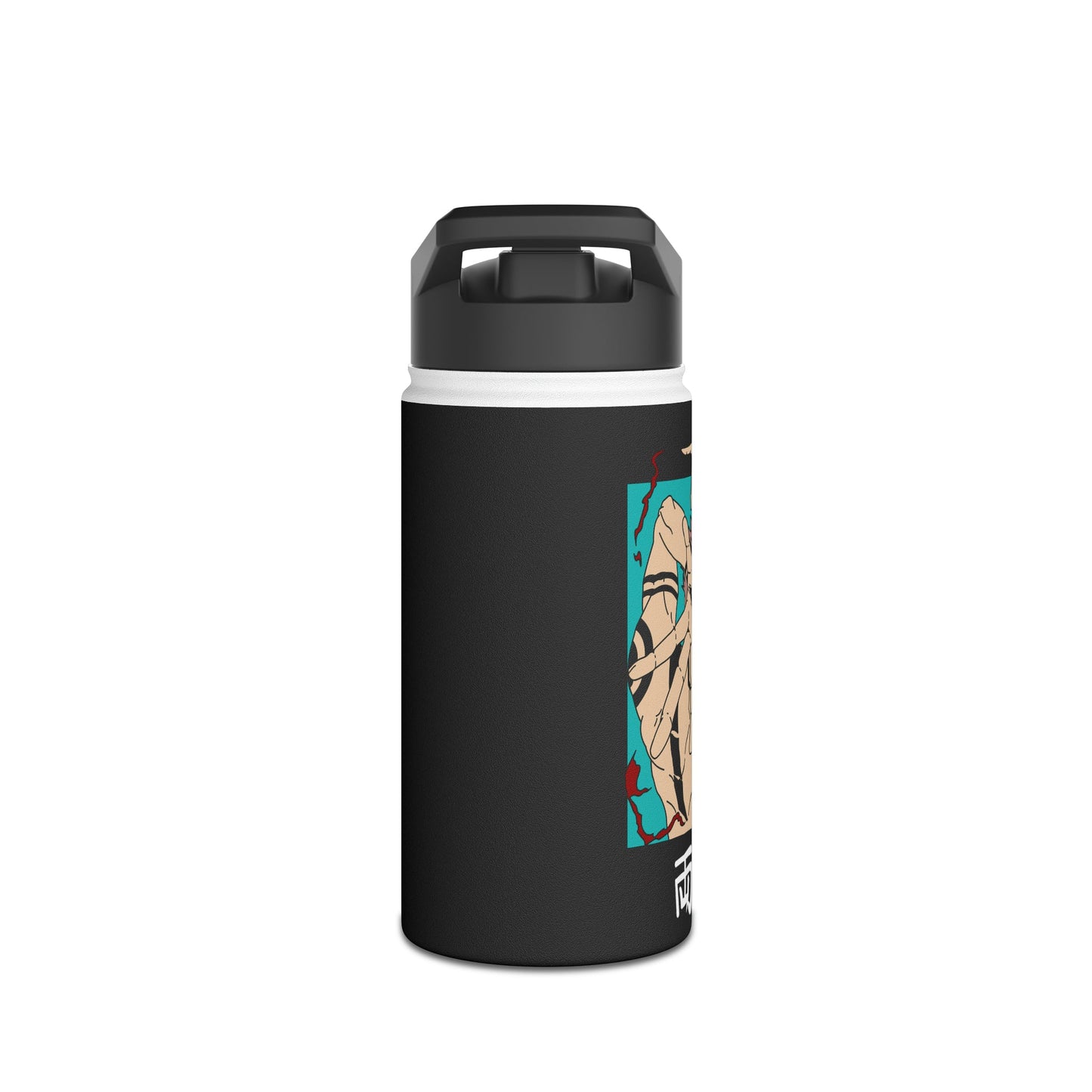 Stainless Steel Sukuna Anime Insulated Water Bottle With Standard Lid