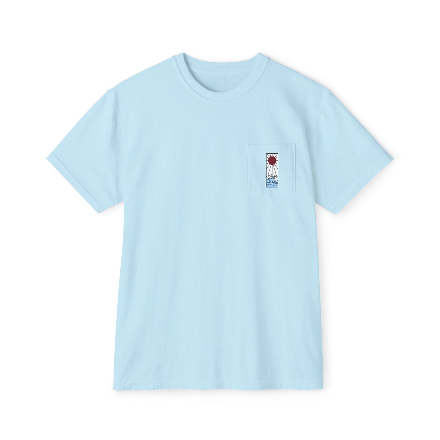 Tanjiro Hanafuda Comfort Colors® Unisex Anime Pocket Tee