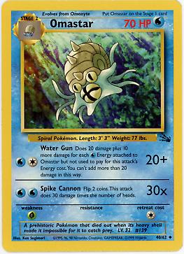 Omastar 040/62 - Fossil Unlimited
