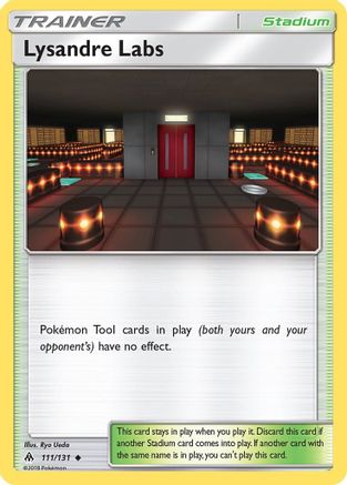 Lysandre Labs 111/131 - SM Forbidden Light