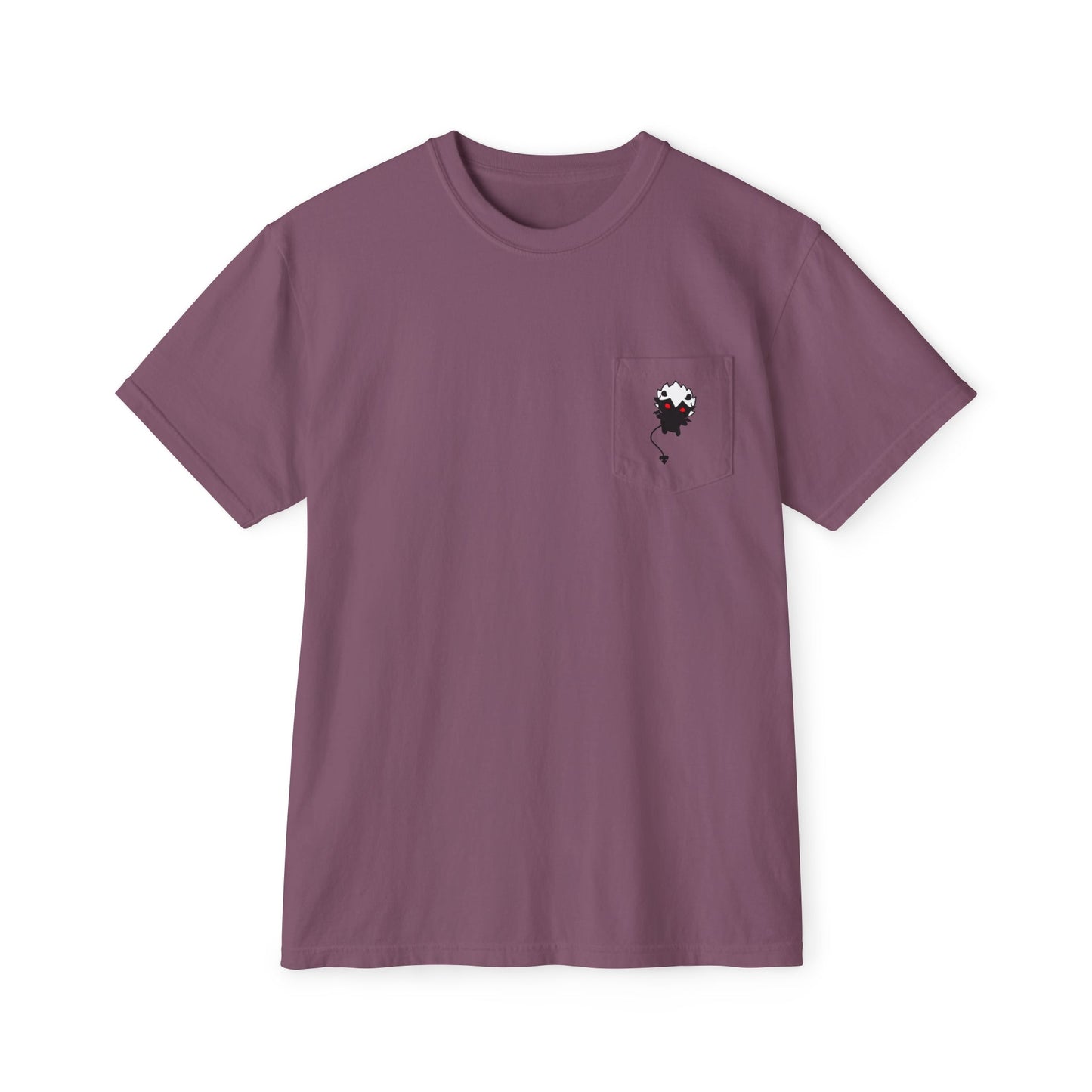 Asta Devil Comfort Colors® Unisex Anime Pocket Tee