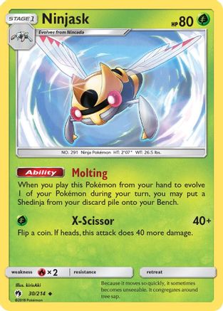Ninjask 030/214 - SM Lost Thunder