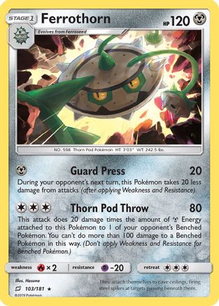 Ferrothorn 103/181 - SM Team Up