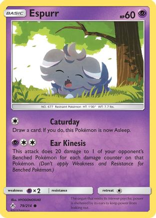 Espurr 079/214 - SM Unbroken Bonds Reverse Holofoil