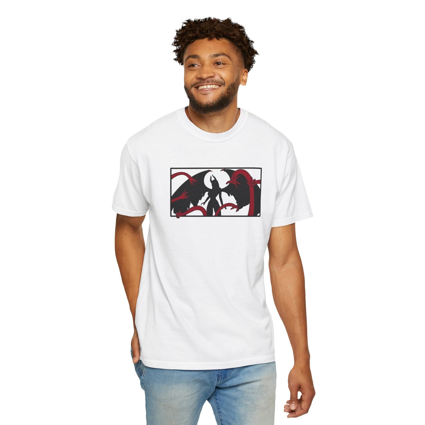 Demon Robin Comfort Colors® Unisex Anime Tee