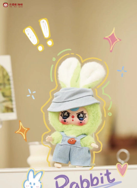 Baby Three - Macaron Rabbit Stuffed Blind Box (1 Blind Box)