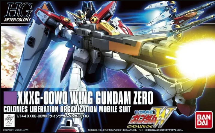 Bandai HGAC 1/144 #174 Wing Gundam Zero Model Kit | Gundam Wing