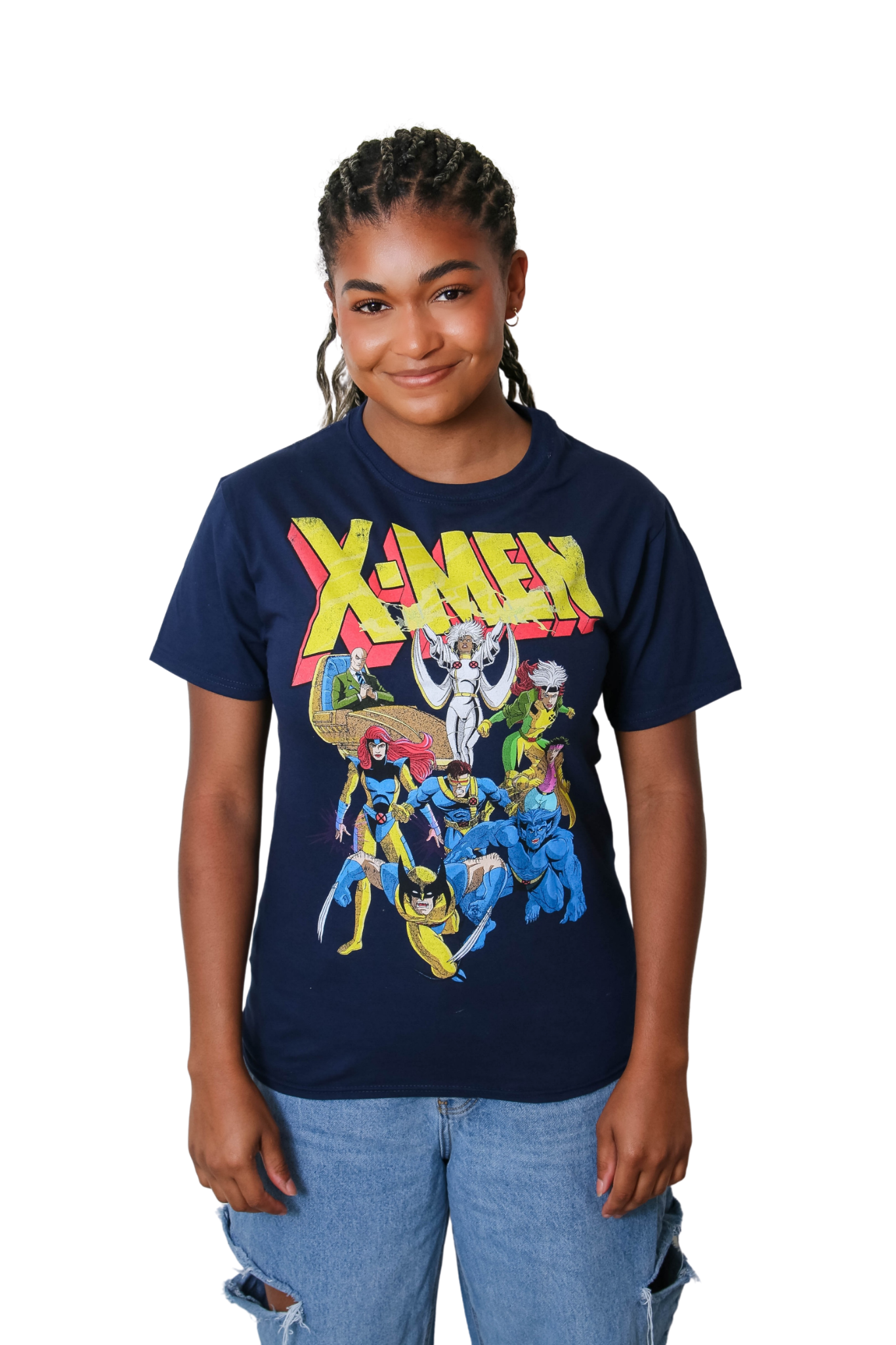 X-Men Animated Series 90's Team Marvel Comics Officially Licensed Adult T-Shirt