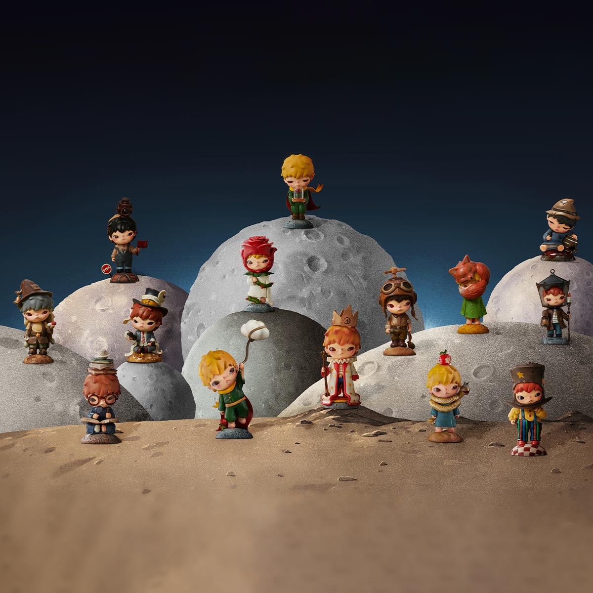 POP MART Hirono × Le Petit Prince Blind Box Figure | Official