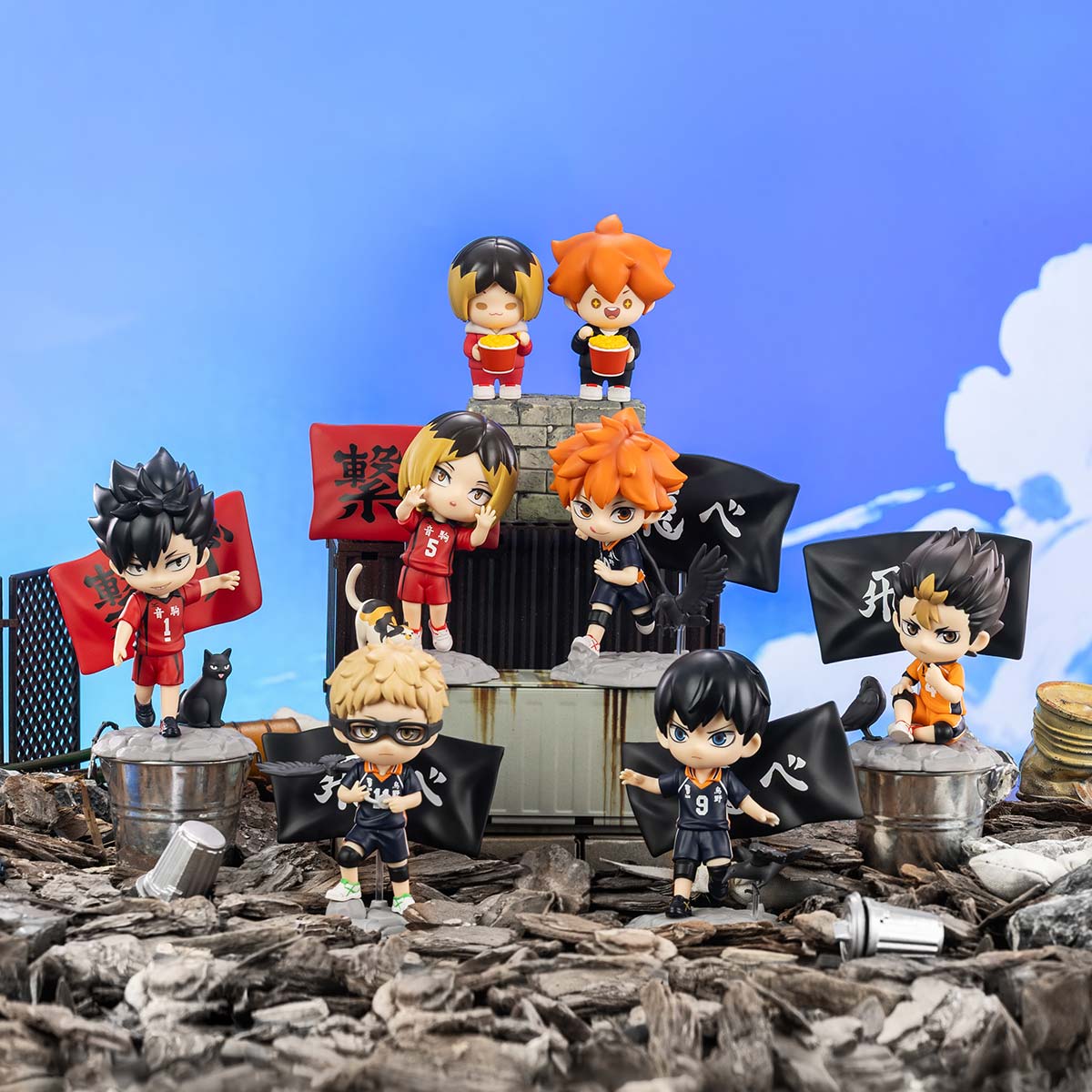 【未開封】HAIKYU FIGHTER The MOVIE 缶バッジコレクション Haikyu!! The Dumpster Battle Series Blind Box Figure | POP MART