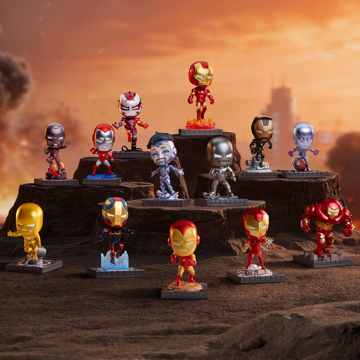 Marvel Iron Man: A Journey Through Armors Blind Box Figure | POP