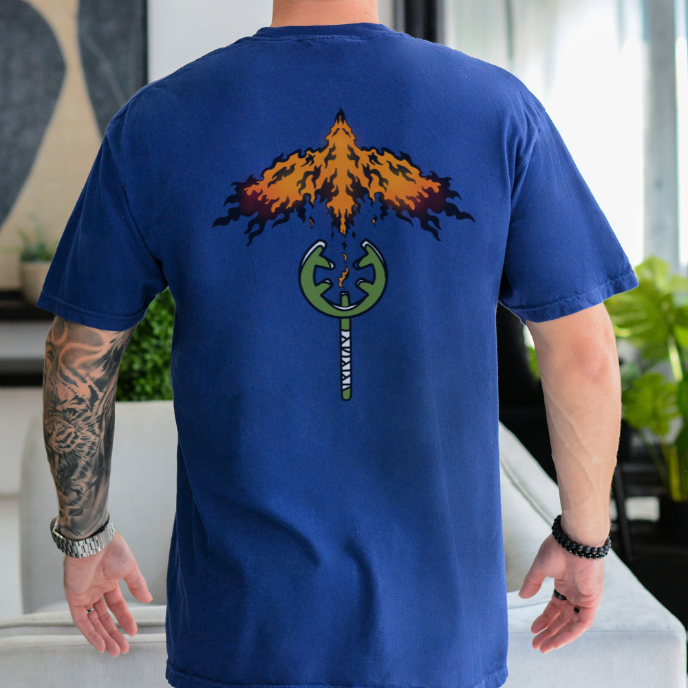 Lysop Sogeking besticktes Comfort Colors® Anime T-Shirt