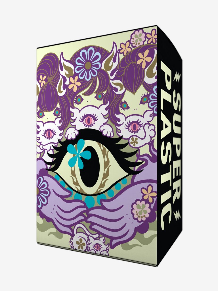 SuperPlastic: SuperJanky (Junko Mizuno), Azure Ailurophile (GITD) (LE)