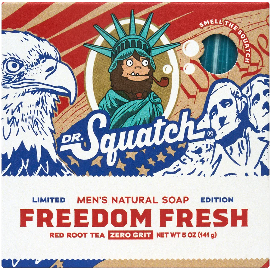 Dr. Squatch: Bar Soap, Freedom Fresh Exclusive