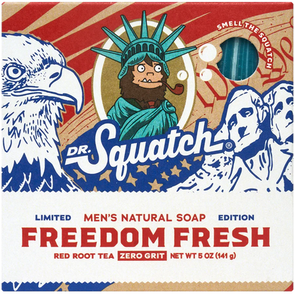 Dr. Squatch: Bar Soap, Freedom Fresh Exclusive