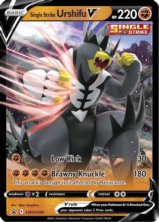 Single Strike Urshifu V SWSH106/307