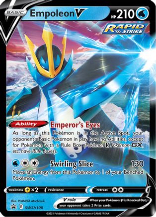 Empoleon V SWSH108/307 - SWSH Sword & Shield Promo Cards Holofoil