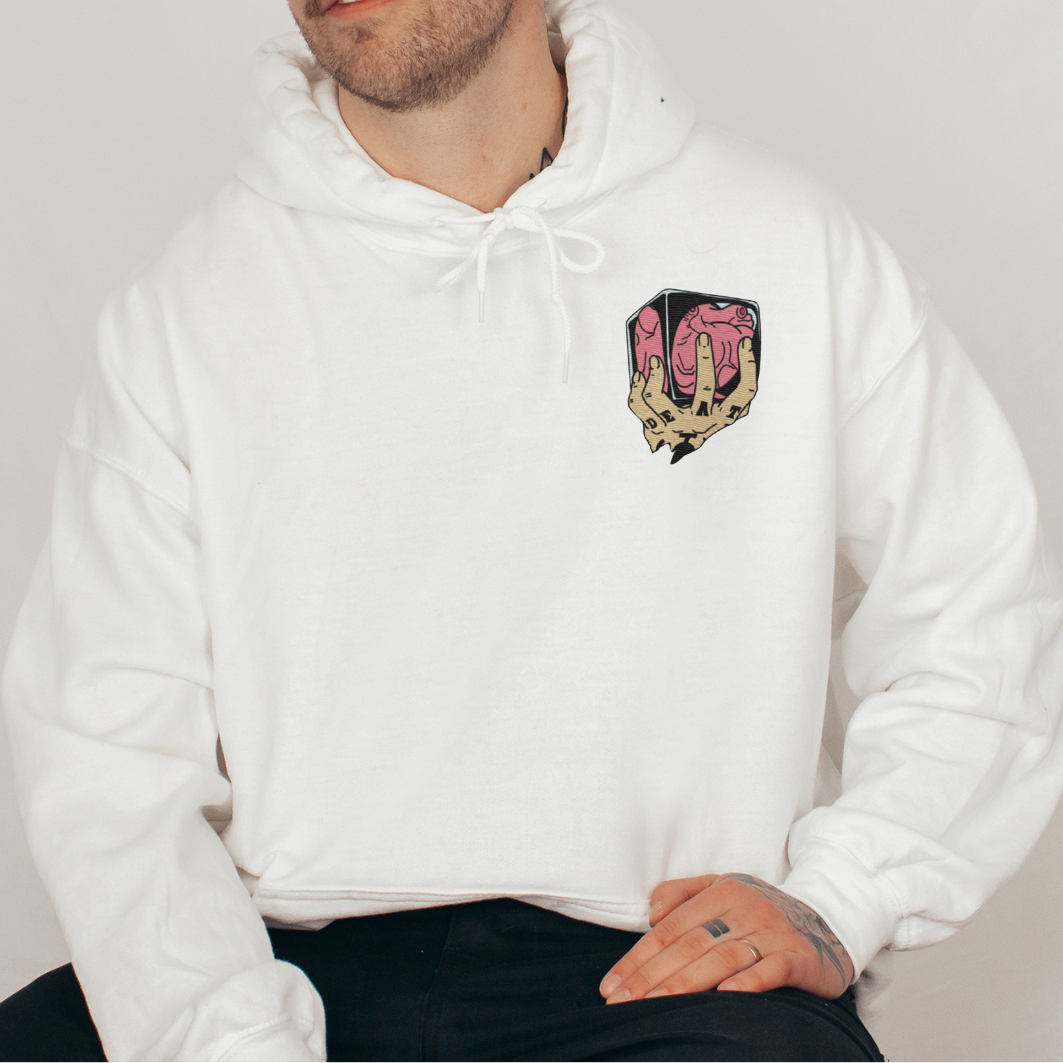 Trafalgar Heart Shambles Embroidered Premium Unisex Anime Hoodie