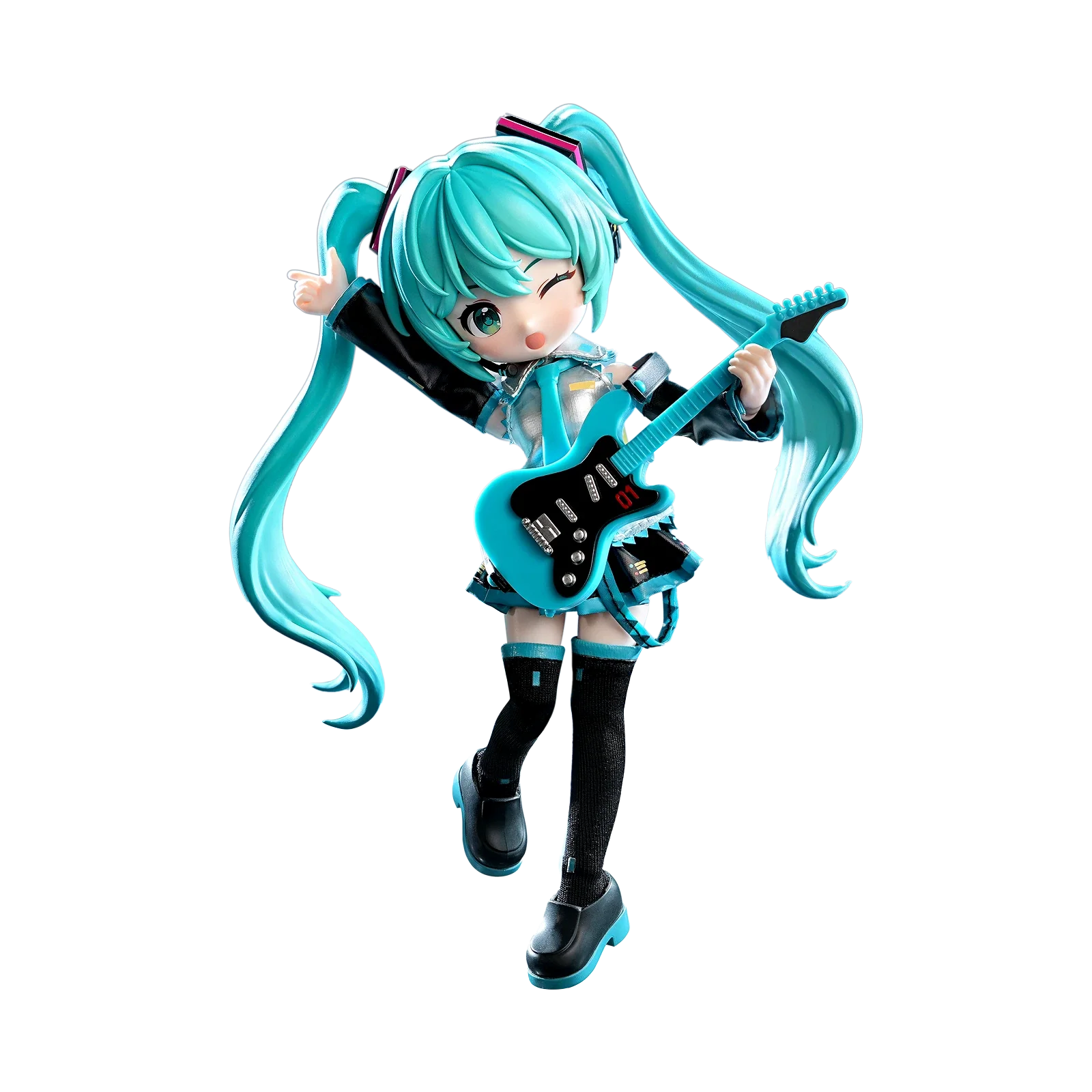 Mikuビジター高部L Blokees DaaLaMode Series Hatsune Miku Official Outfit Figure