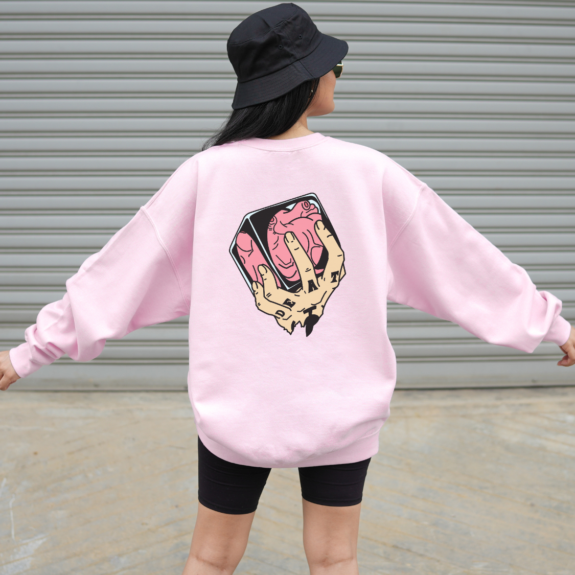 Zimmer! Heart Shambles Trafalgar Premium Unisex Anime Crewneck Sweatshirt