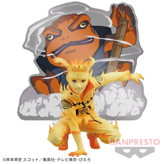 Naruto Shippuden Panel Spectacle ~The New ThreeWay Deadlock~ Naruto Figure 3.5"