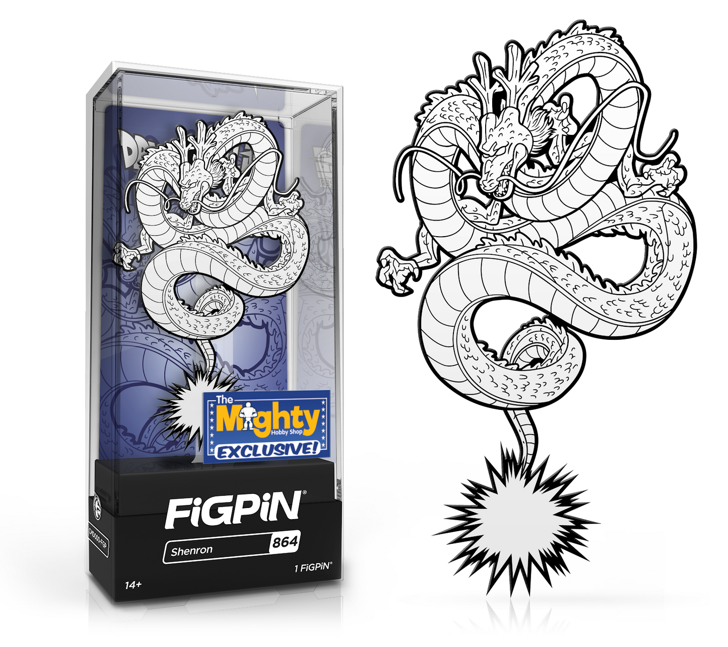 FiGPiN: Dragon Ball Super – Shenron (864) (exklusiv bei Mighty Hobby)