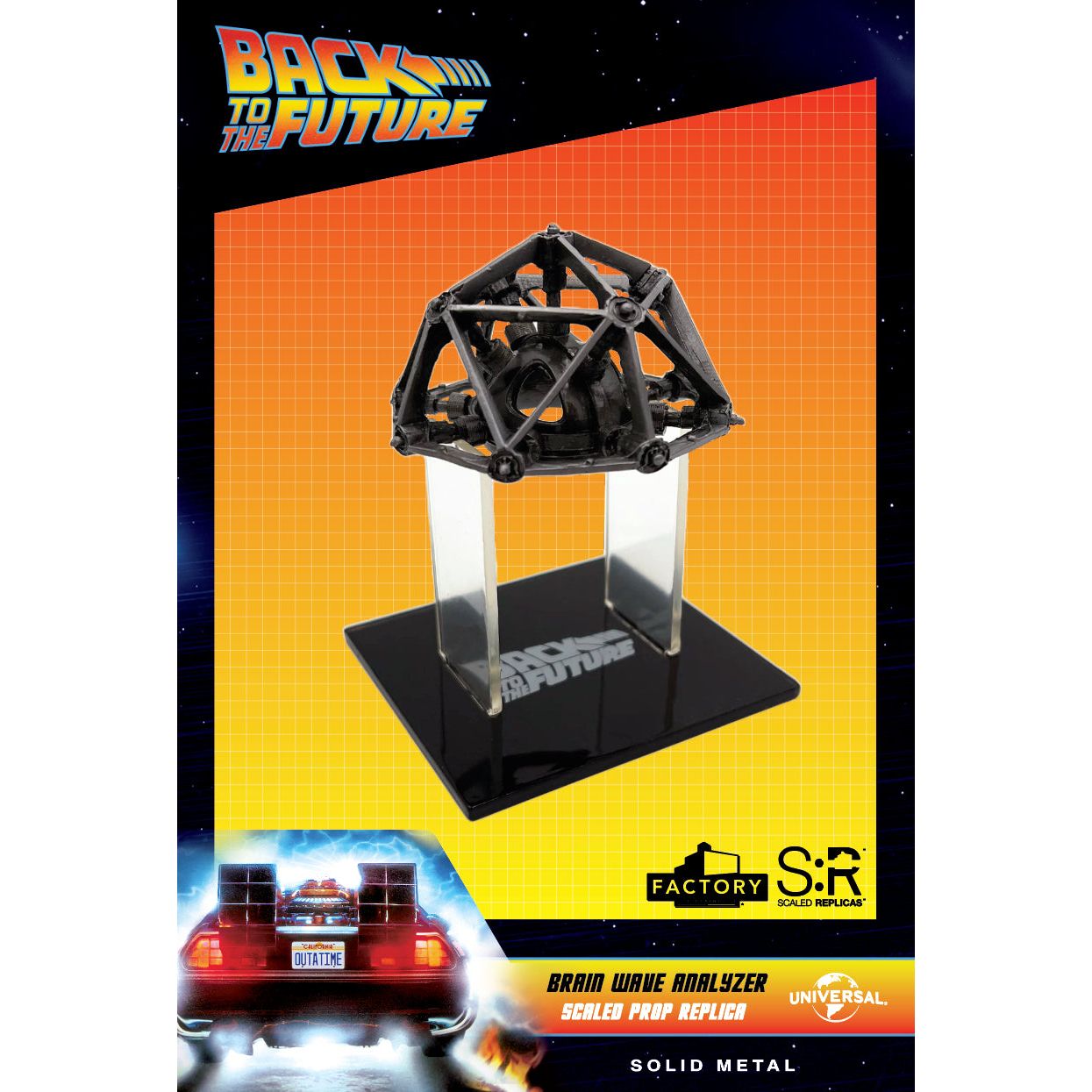 Zurück in die Zukunft – Nachbildung einer skalierten Requisite des Gehirnwellenanalysators