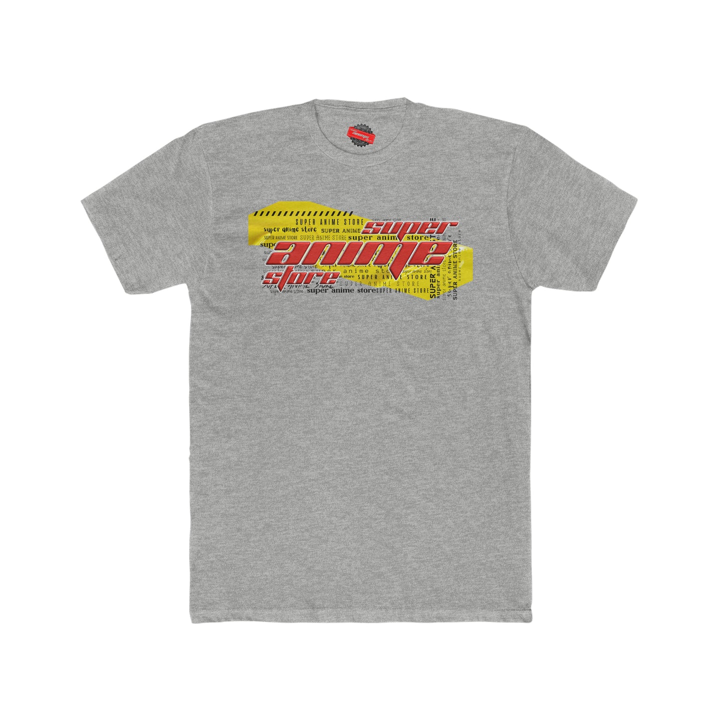 Super Anime Store Baumwoll-Crew-T-Shirt für Herren