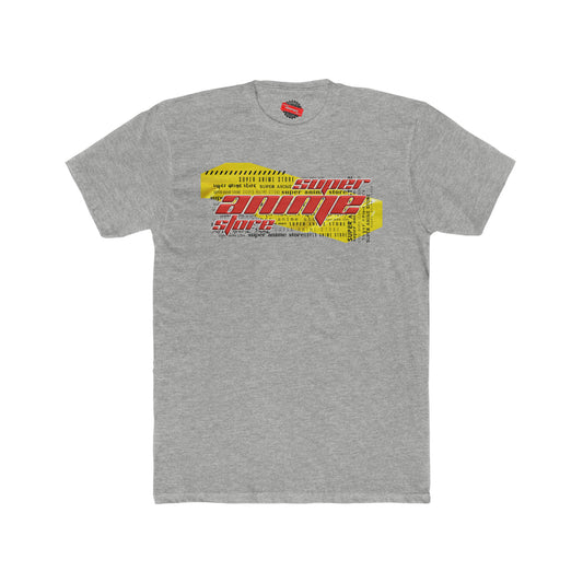 Super Anime Store Baumwoll-Crew-T-Shirt für Herren