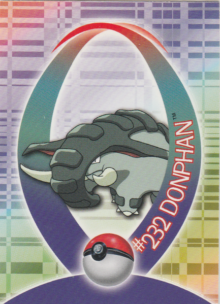 Donphan Sticker (56 of 62) [Topps Pokemon Johto Series 1]  Super Anime  Store