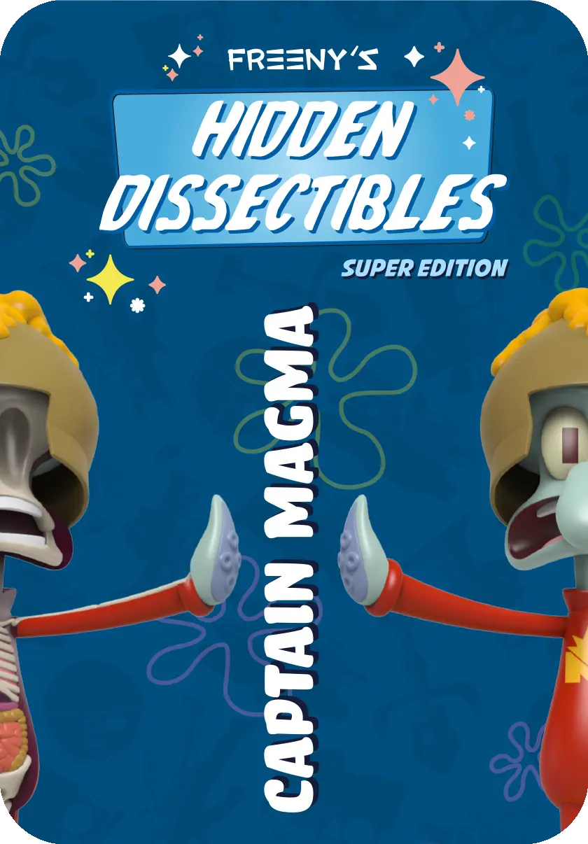 Freeny’s Hidden Dissectibles : SpongeBob SquarePants Series 04 (Super Edition) Blind Box (1 Blind Box)