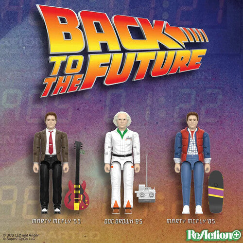 ReAction Back to the Future ReAction+ Wv1 Marty McFly '55 3¾-inch Retro Action Figure