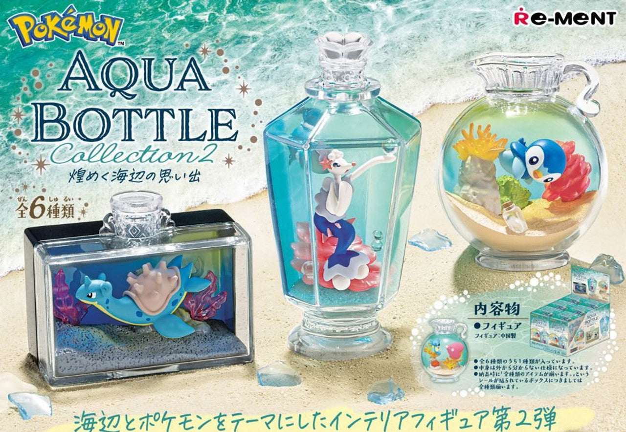 Pokemon Aqua Bottle Collection 2 - Memory From The Shining Beach Blind Box (1 Blind Box)