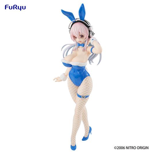 Super Sonico - Super Sonico BiCute Bunnies Figure (Blue Rabbit Ver.)