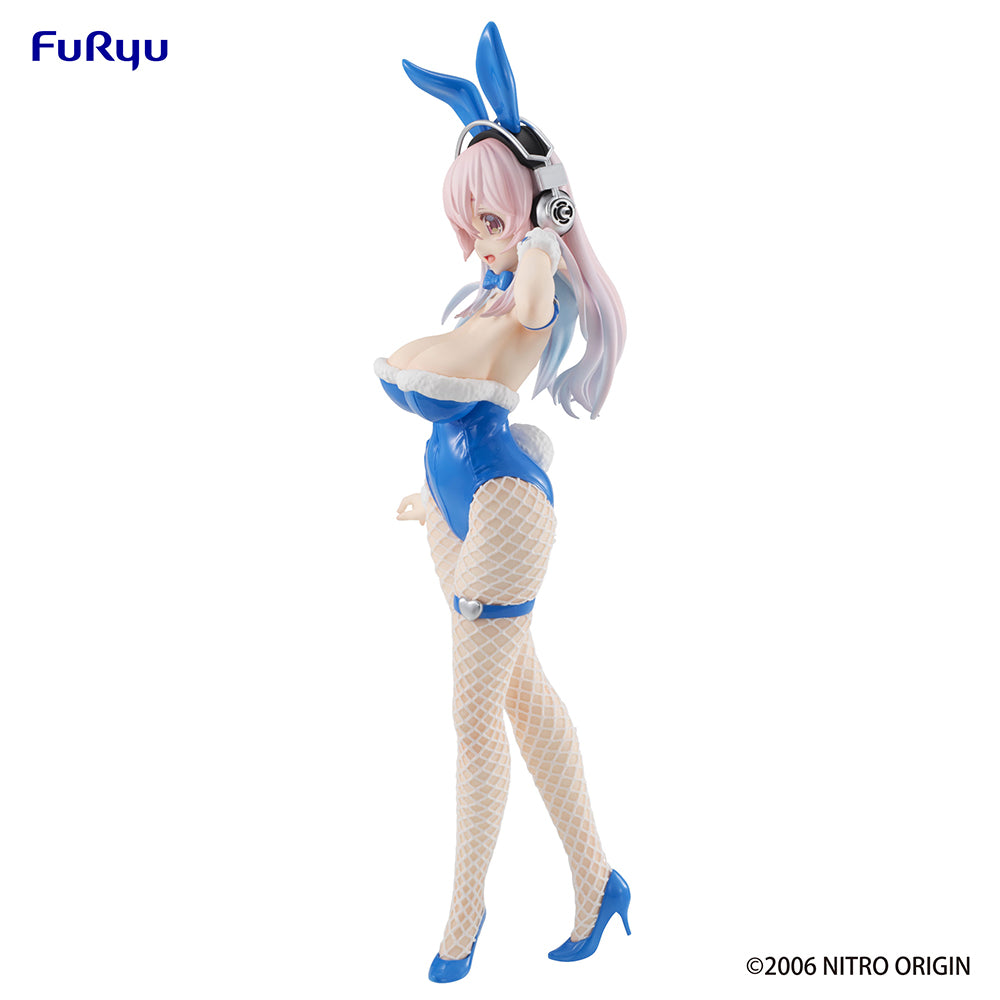 Super Sonico - Super Sonico BiCute Bunnies Figure (Blue Rabbit Ver.)