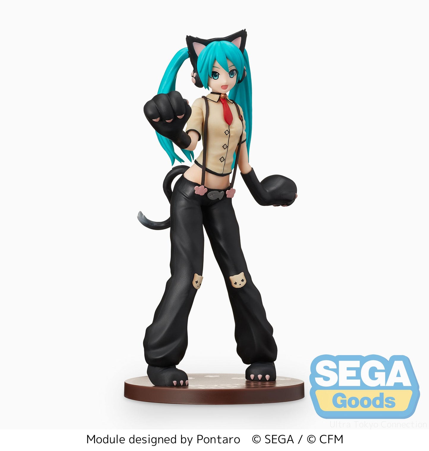 Hatsune Miku - Hatsune Miku Project DIVA Arcade Future Tone SPM Prize Figure (Kitty Cat Ver.)