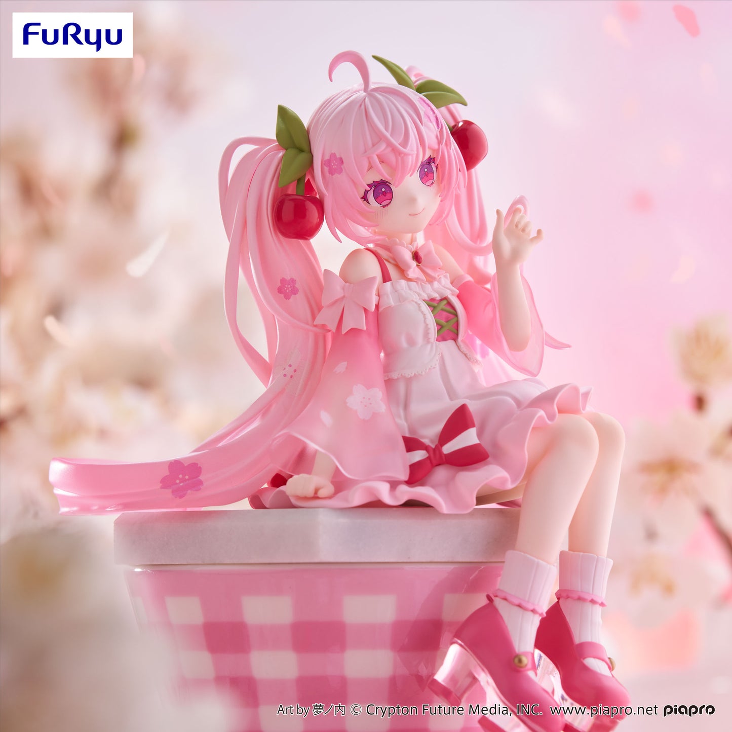 Hatsune Miku - Hatsune Miku Noodle Stopper Prize Figure (Sakura Miku 2025 Ver.)
