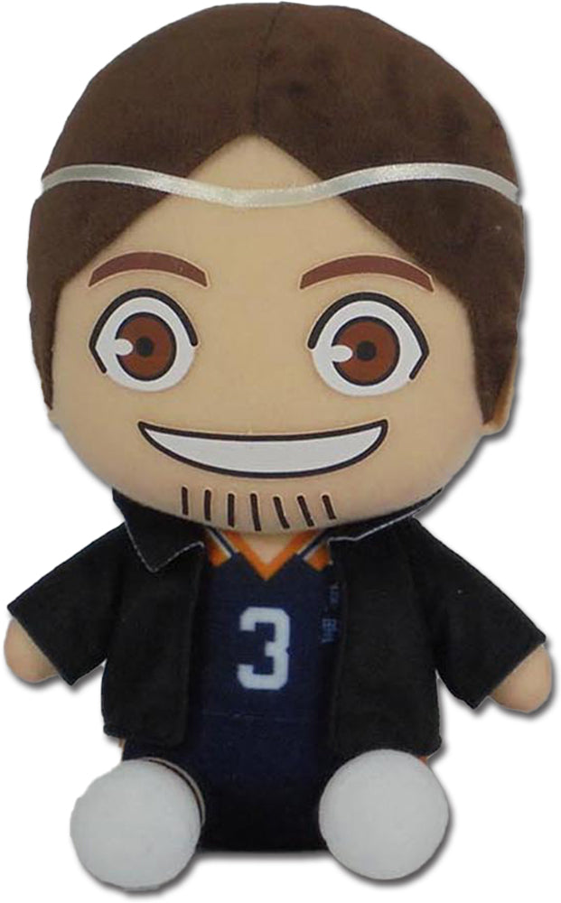 Haikyu!! Asahi Azumane Jacket Sitting Pose Plush 7 inch
