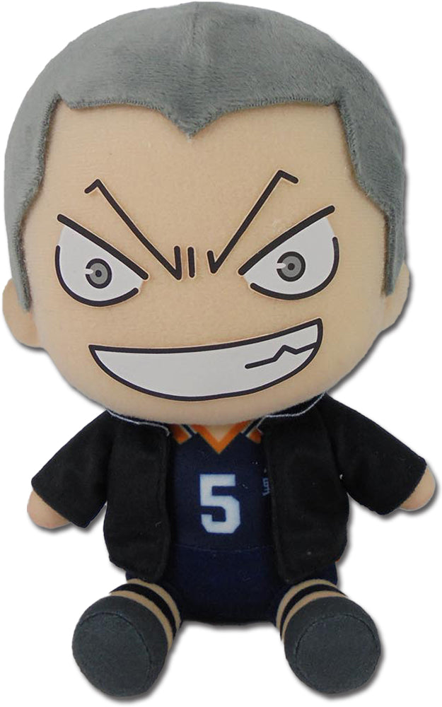 HAIKYU S3 - TANAKA RYUNOSUKE JACKET SITTING POSE PLUSH 7"