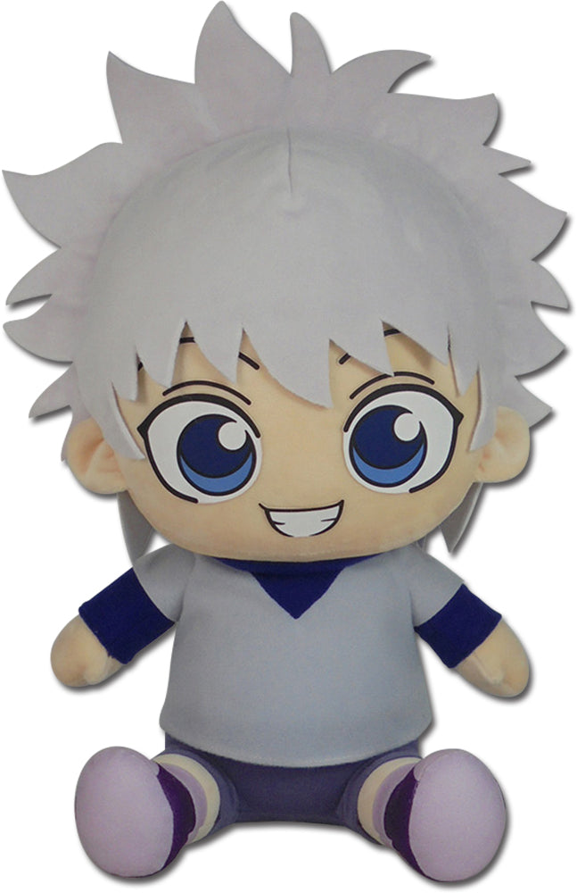Hunter x Hunter Killua Zoldyck Sitting Plush 12 Inch - Official HxH Collectible