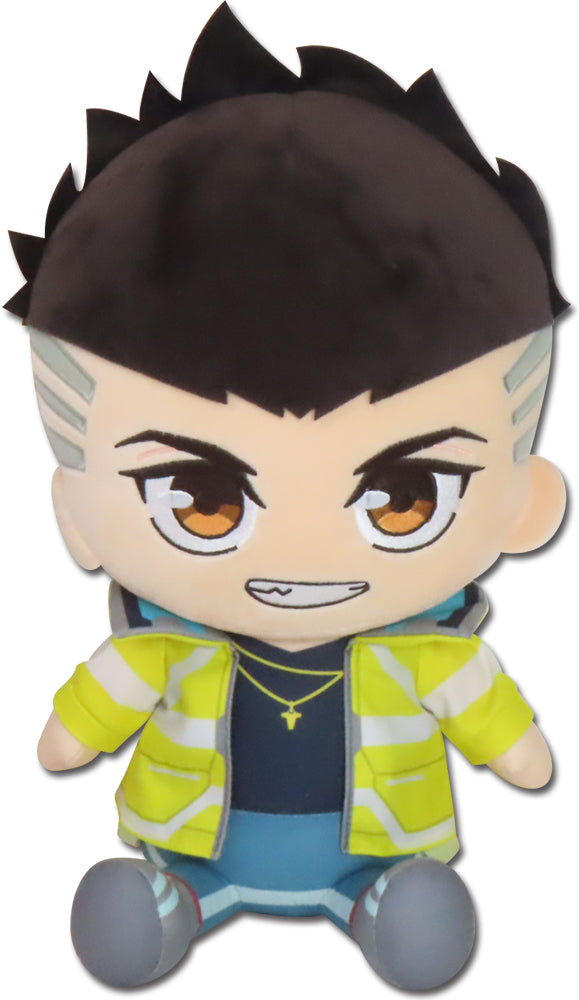 Cyberpunk Edgerunners David Martinez Sitting Plush 12 Inch - Official Anime Collectible Plushie