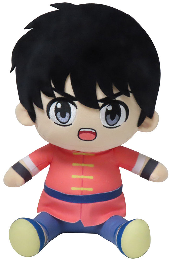 Ranma 1/2 Ranma Boy Sitting Pose Plush 12" - Official Collectible Anime Plush
