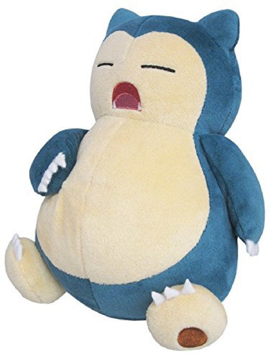 Pokemon All Star Collection Snorlax Plush 8" - Official SAN-EI Soft Toy