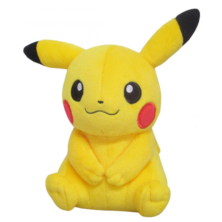 Pokemon All Star Collection Pikachu Female Plush 7" - Official SAN-EI
