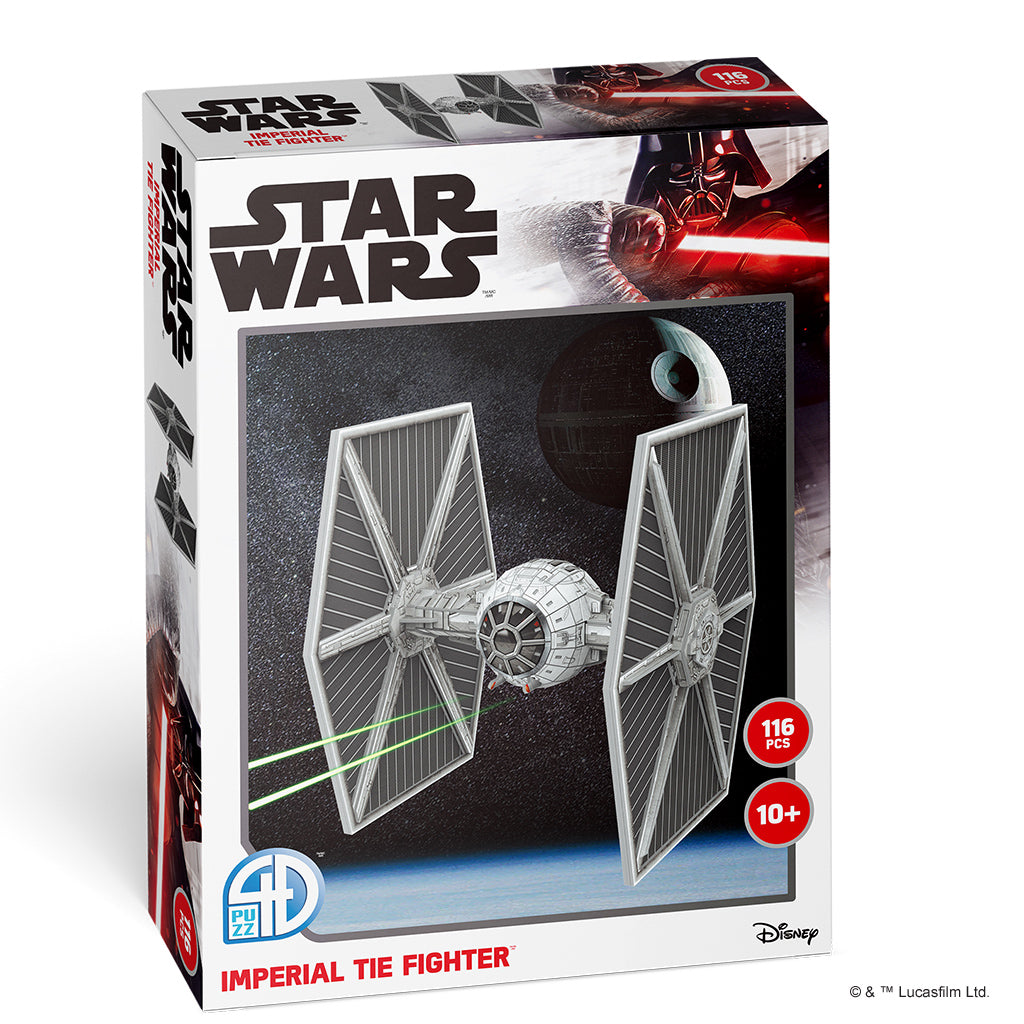 4D Paper Model Kit: Star Wars TIE Fighter TIE/LN